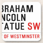 abraham lincoln statue  Coasters (Cork)
