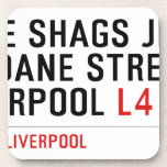 JANE SHAGS JIM 50 DANE STREET LIVERPOOL  Coasters (Cork)
