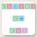 Antonio
 
 And
 
 Mari  Coasters (Cork)