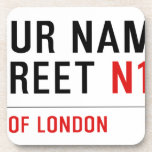 Your Name Street  Coasters (Cork)
