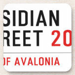 Obsidian Street  Coasters (Cork)