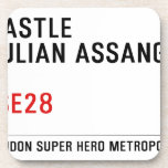 CASTLE  JULIAN ASSANGE    Coasters (Cork)