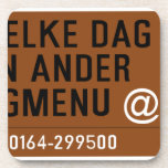 Geniet elke dag van een ander         dagmenu  Coasters (Cork)