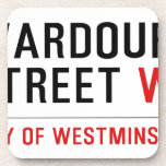 WARDOUR STREET  Coasters (Cork)