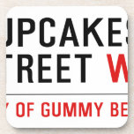 cupcakes Street  Coasters (Cork)
