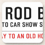 Hot Rod Blvd  Coasters (Cork)