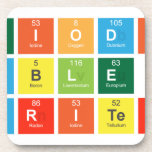 Periodic
 Table
 Writer  Coasters (Cork)