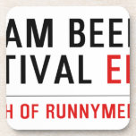 EGHAM BEER FESTIVAL  Coasters (Cork)