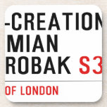 Re-creations- Damian  Chrobak  Coasters (Cork)