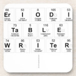 Periodic
 Table
 Writer
   Coasters (Cork)