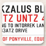 DekZalus Blvd.   Coasters (Cork)