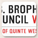 J.B. BROPHY COUNCIL  Coasters (Cork)