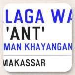 jl.telaga warna no.2  Coasters (Cork)