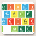 Periodic
 Table
 Writer
 Eldin Aletovic  Coasters (Cork)