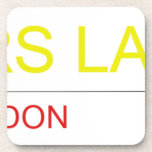 LOVERS LANE  Coasters (Cork)