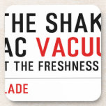 Do the Shake  n vac  Coasters (Cork)