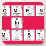 WOMEN 
 IN 
 CHEMISTRY  Coasters (Cork)