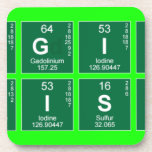 Digital
 Chemistry  Coasters (Cork)