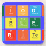 Periodic
 Table
 Writer  Coasters (Cork)