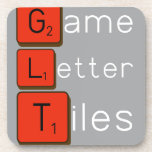 Game
 Letter
 Tiles  Coasters (Cork)