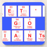Let's
 Go
 Giants!  Coasters (Cork)