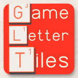 Game
 Letter
 Tiles  Coasters (Cork)