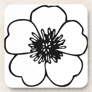 Coasters-Flowers-10 Drink Coaster