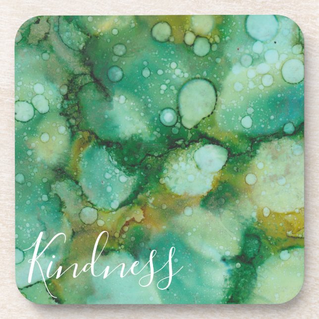 Coasters "Golden Dust Inkblot" (Front)