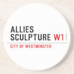 allies sculpture  Coasters (Sandstone)