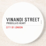 VINANDI STREET  Coasters (Sandstone)