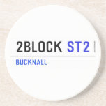 2Block  Coasters (Sandstone)