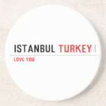 ISTANBUL  Coasters (Sandstone)