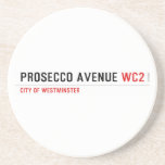 Prosecco avenue  Coasters (Sandstone)