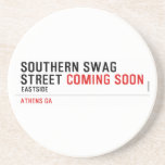SOUTHERN SWAG Street  Coasters (Sandstone)