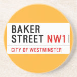 Baker Street  Coasters (Sandstone)
