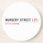 Nursery Street  Coasters (Sandstone)