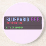 BlueParis  Coasters (Sandstone)