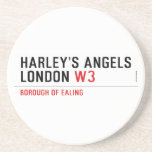 HARLEY’S ANGELS LONDON  Coasters (Sandstone)