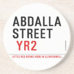 Abdalla  street   Coasters (Sandstone)