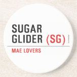 sugar glider  Coasters (Sandstone)