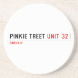 Pinkie treet  Coasters (Sandstone)