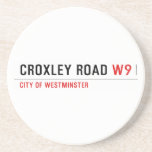 Croxley Road  Coasters (Sandstone)