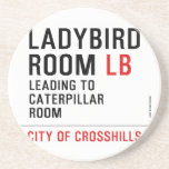 Ladybird  Room  Coasters (Sandstone)