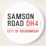 SAMSON  ROAD  Coasters (Sandstone)