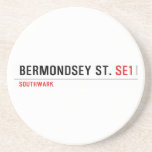 Bermondsey St.  Coasters (Sandstone)