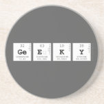 Geeky  Coasters (Sandstone)