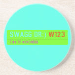 swagg dr:)  Coasters (Sandstone)