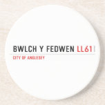 Bwlch Y Fedwen  Coasters (Sandstone)
