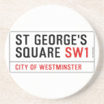 St George's  Square  Coasters (Sandstone)