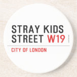 Stray Kids Street  Coasters (Sandstone)